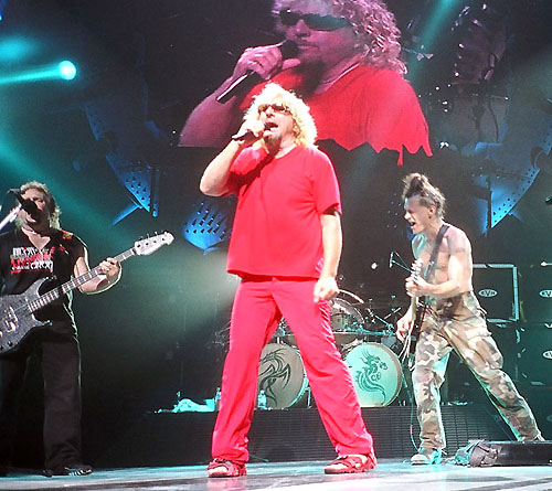 Van Halen's rehersal live