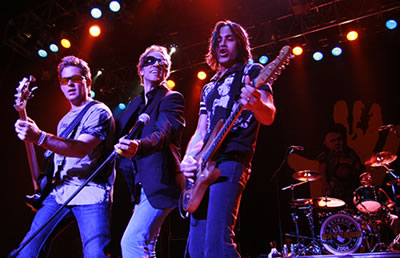 The original members on stage again