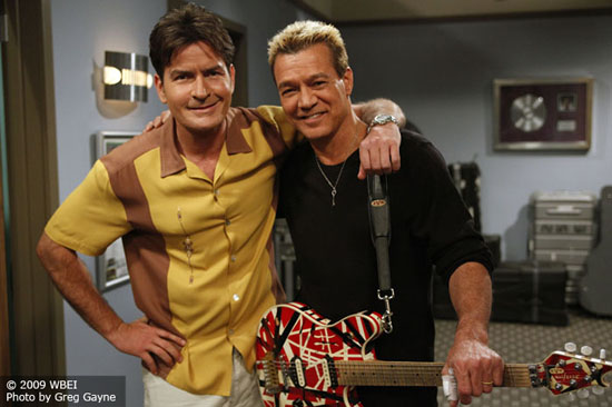 Edward Van Halen in 'Two and a Half Men'