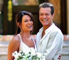 Edward Van Halen and Janie Liszewski