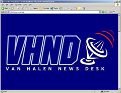 Van Halen News Desk